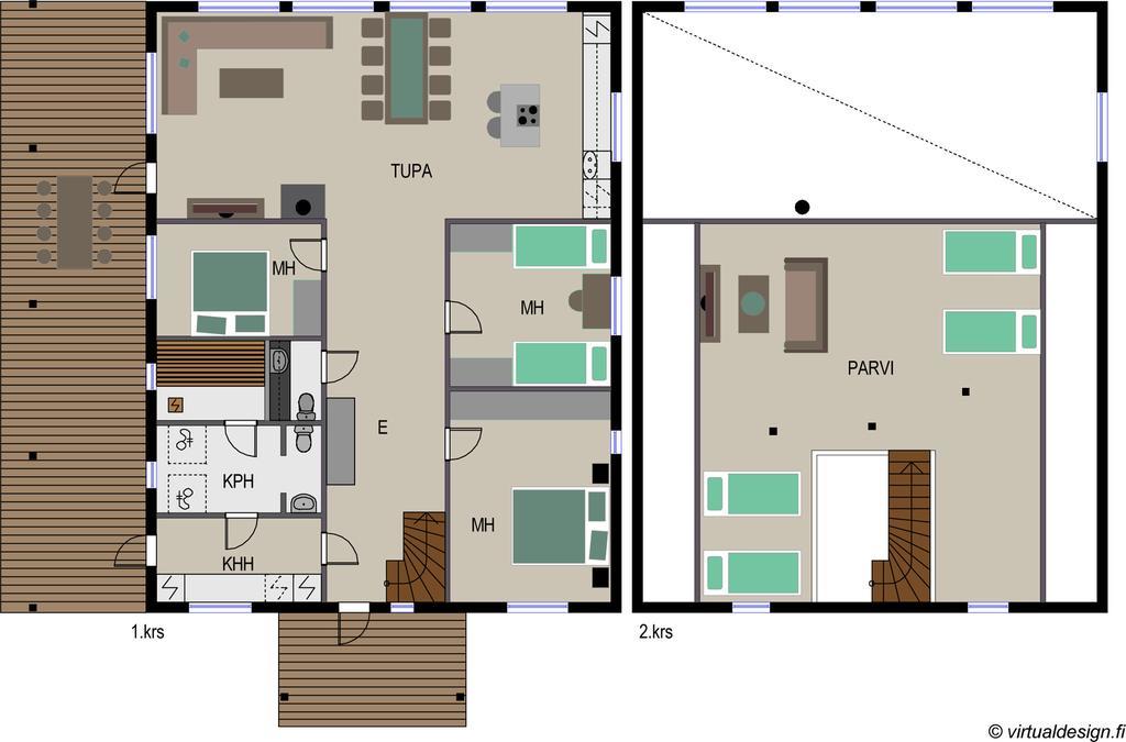 Villa Borealis Sappee Habitación foto